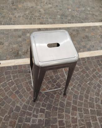 Sgabelli in alluminio