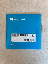 Microsoft Windows 8 originale 2 DVD 32 e 64 bit
