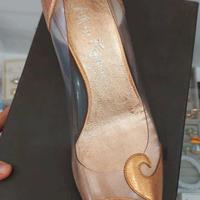 Scarpe color bronzo