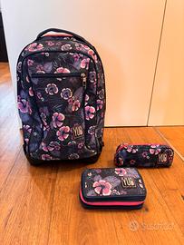 Zaino trolley scuola YUB limited edition+2 astucci