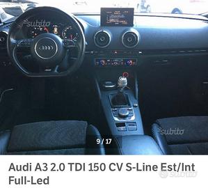 Audi A3 Sportback 2.0 TDI S-Line