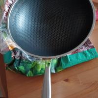 Padella Wok Acc.Inox D.32