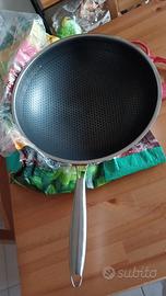 Padella Wok Acc.Inox D.32
