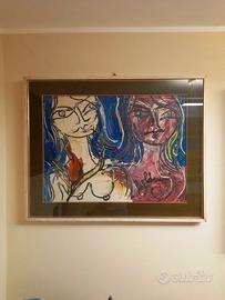 quadro d'autore GUSTAVO BOLDRINI CON AUTENTICA