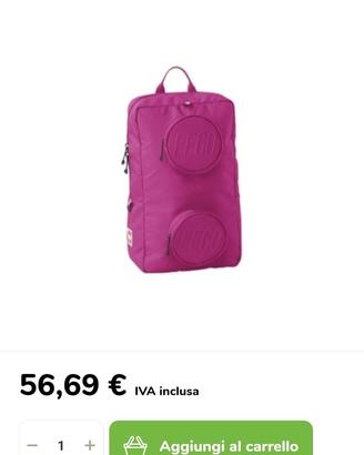 Zaino LEGO NUOVO