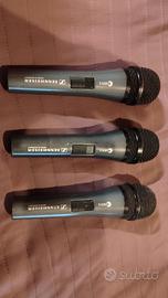 3 MICROFONI SENNHEISER – 2x e 825 S + 1x e 835 S