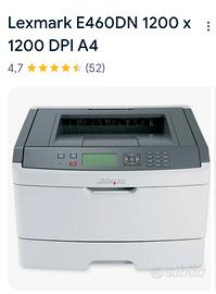 stampante lexmarck e460dn