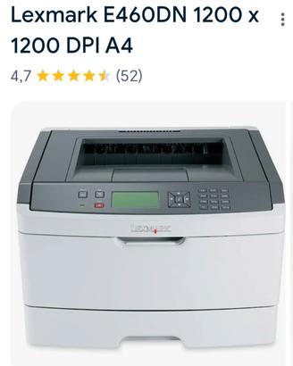stampante lexmarck e460dn