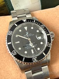 Rolex Sub 16610 date Italiano "Swiss Only"FULL SET
