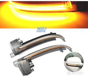 FRECCIE SPECCHIO PER AUDI A3 A4 A5 A6 Q3 LED NERO 