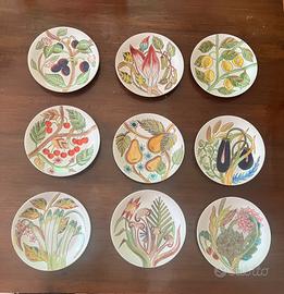 Piatti decorativi cotto veneto fatti a mano 1989