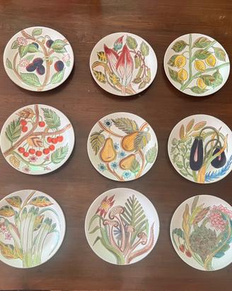 Piatti decorativi cotto veneto fatti a mano 1989