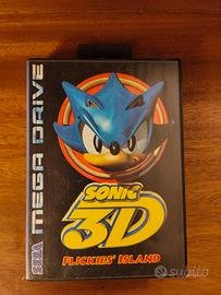 Sonic 3D flickies' Island - Super mega drive 