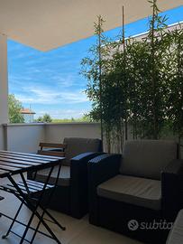 Divanetti da esterno in rattan