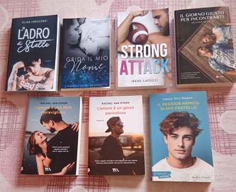 Romanzi romantici new adult vari titoli 