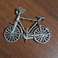Bicicletta argento 800 in miniatura