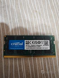 Crucial 16GB SoDimm DDR4-3200