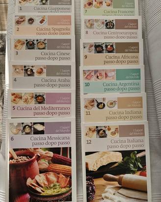 I Sapori del Mondo 12 volumi di cucina