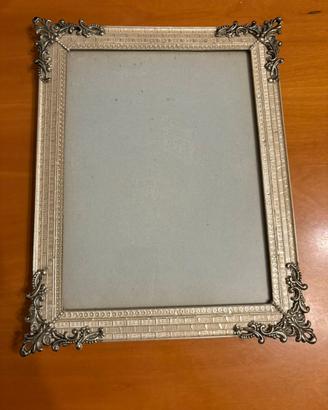 Cornice argentata 22x28 cm del 1950