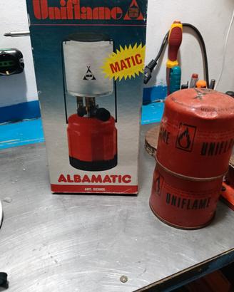 lampada vintage a gas