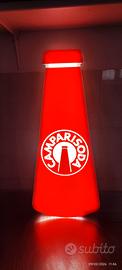Insegna Campari luminosa vintage 