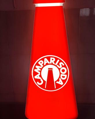 Insegna Campari luminosa vintage 