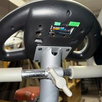 Cyclette JTL Stream argento display LCD