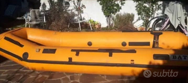 Gommone BAT con paiolato in legno