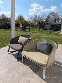 Poltrone outdoor della TALENTI 
