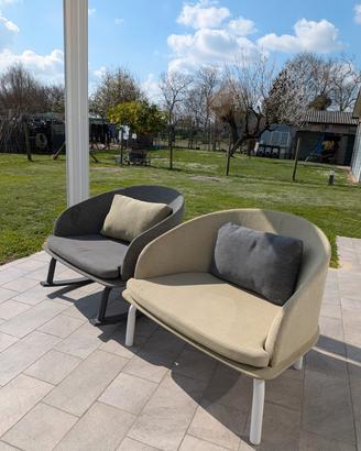 Poltrone outdoor della TALENTI 