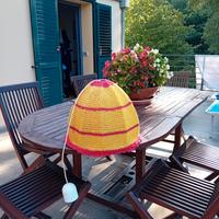 lampadario uncinetto 