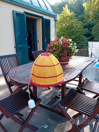 lampadario uncinetto 