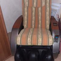 Poltrona vibromassaggiante con gettoniera incorpor