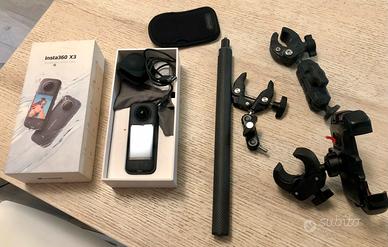 Insta 360x3 + 4 accessori
