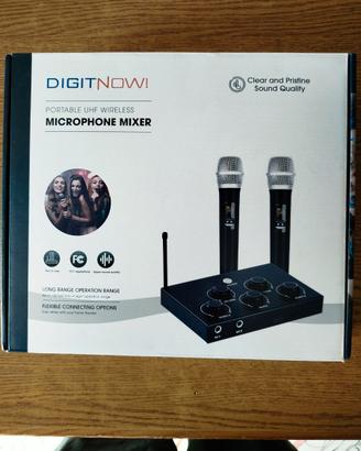DIGITNOW! Microfono Karaoke Wireless Bluetooth, Si