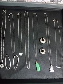 collane in argento 