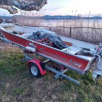 Barca da pescatore Canadian 430 Italmarine