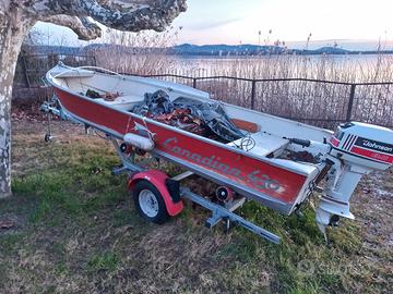 Barca da pescatore Canadian 430 Italmarine