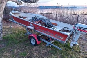 Barca da pescatore Canadian 430 Italmarine