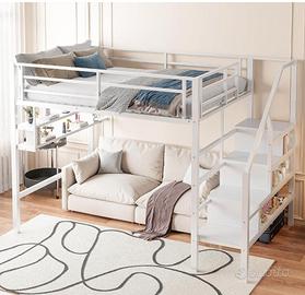 Letto a soppalco 140x200