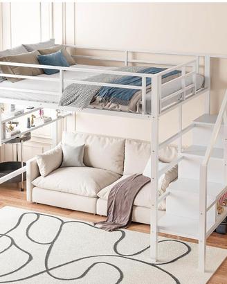 Letto a soppalco 140x200