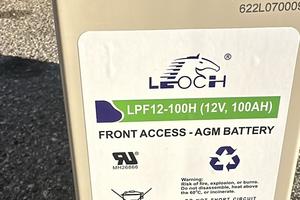 Batterie AGM Nuove 12V 100Ah-135Ah-150Ah