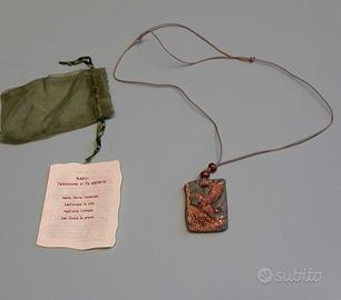 Collana in ceramica Raku