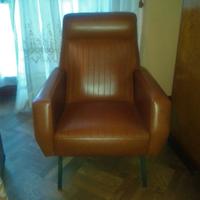 poltrone vintage anni 60 skai