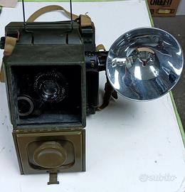 Fotocamera originale Speed Graphic 4x5
