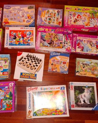 PUZZLE  grandi E GIOCHI PER BAMBINI