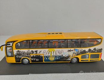 Bus Turistico Mercedes, cm.27, metallo plastica