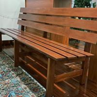 Panchina legno massello 200 cm