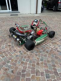 Go Kart - Tony Kart 125 a marce (pronto pista)