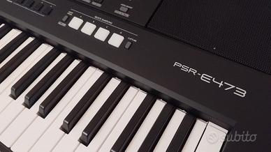 Tastiera Yamaha PSR-E473 + mobiletto + sgabello